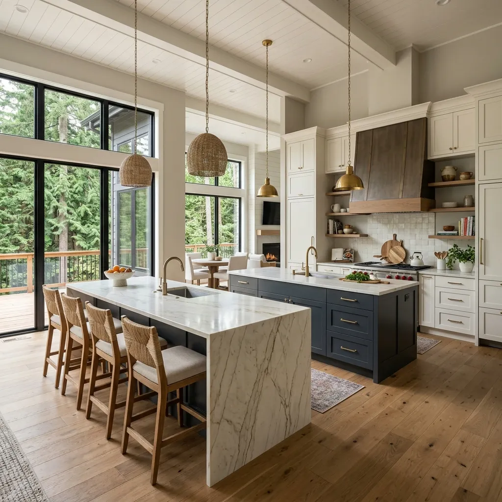 Luxury kitchen remodel in Sammamish WA