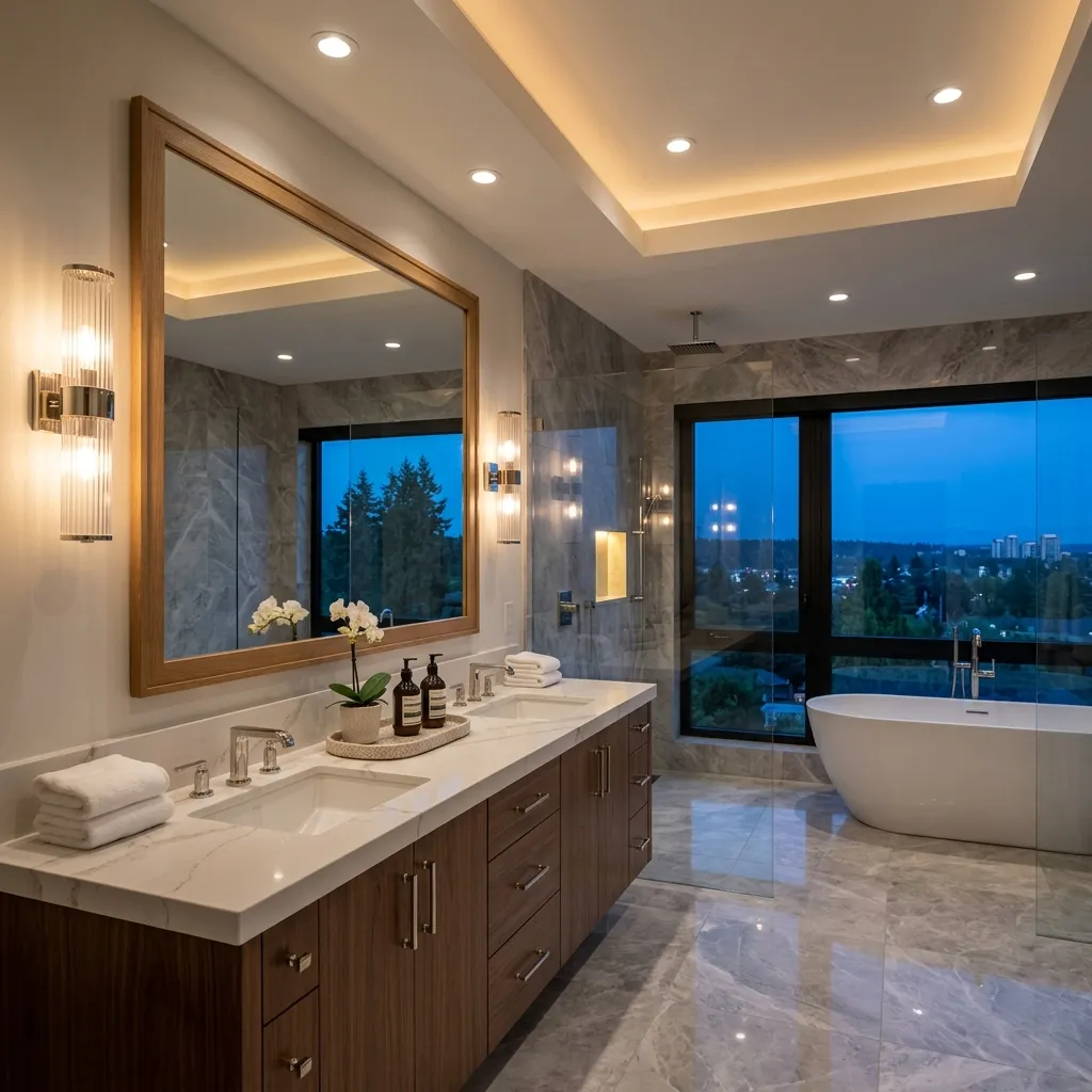 Bathroom Lighting Ideas for a Spa-Like Vibe - Bellevue Home Remodeling Experts