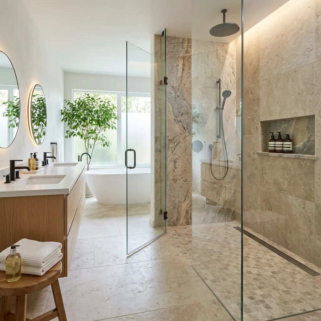 Benefits of a Curbless Shower for Bellevue Homeowners - Bellevue Home Remodeling Experts